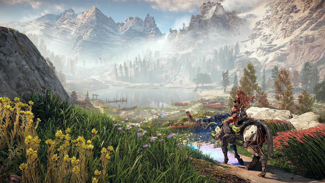 Гра Horizon Zero Dawn для PS4 (Blu-ray диск) RUS Б/В