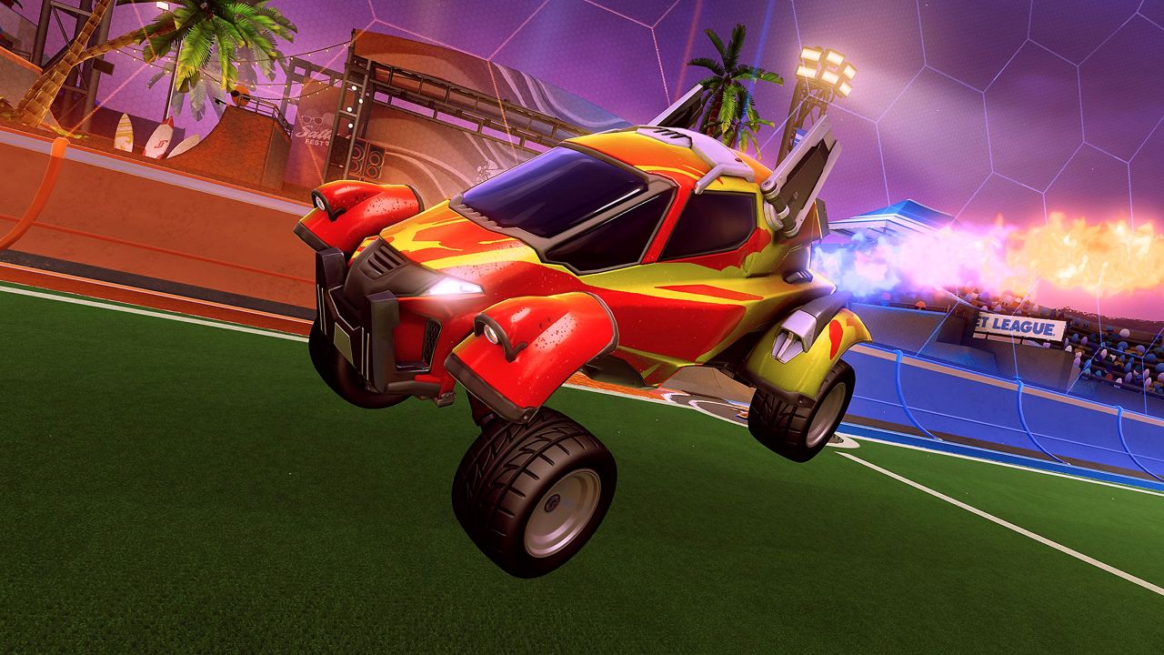 Rocket League gameplay