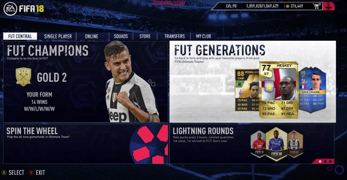 FIFA 18 Career Mode