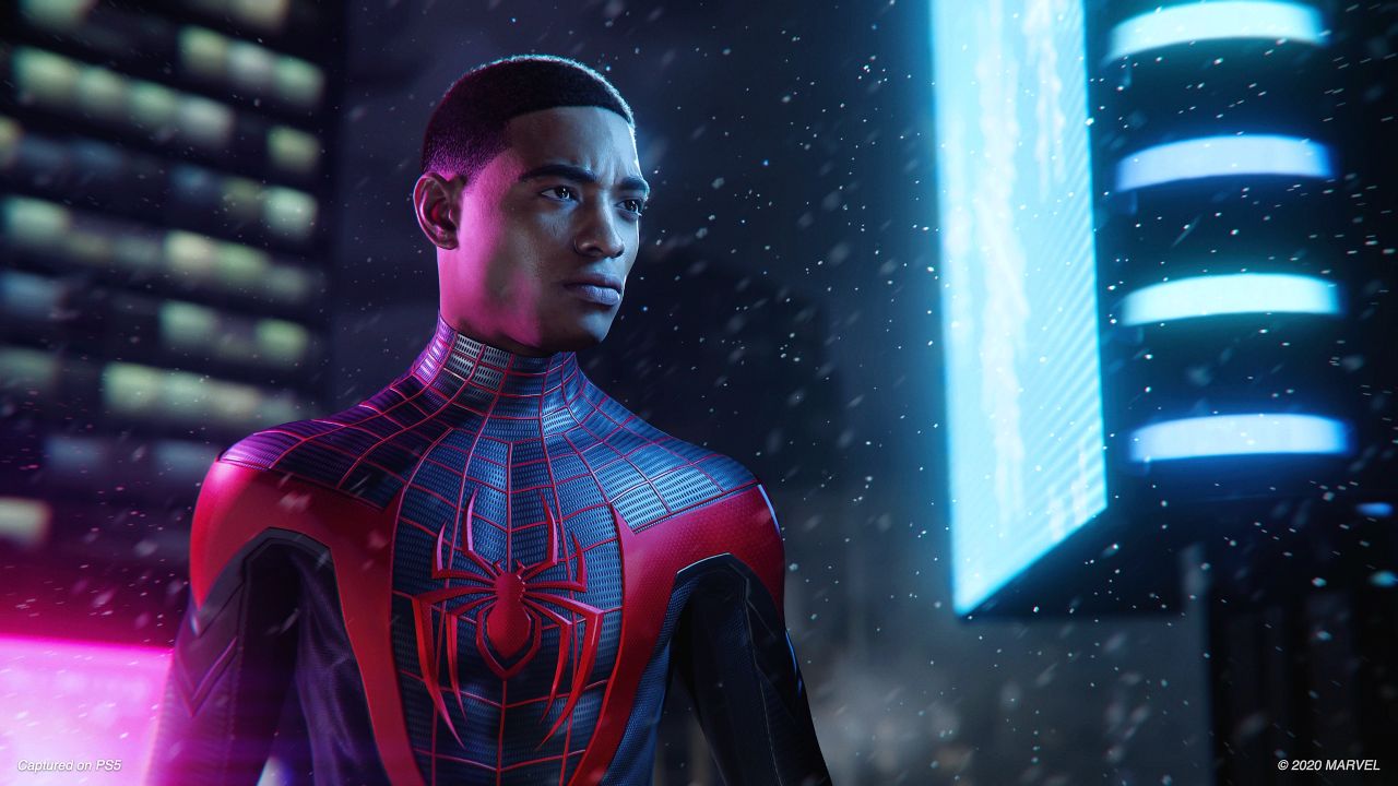 Игра Marvel's Spider-Man: Miles Morales для PS4 (Blu-ray диск) RUS Б/У