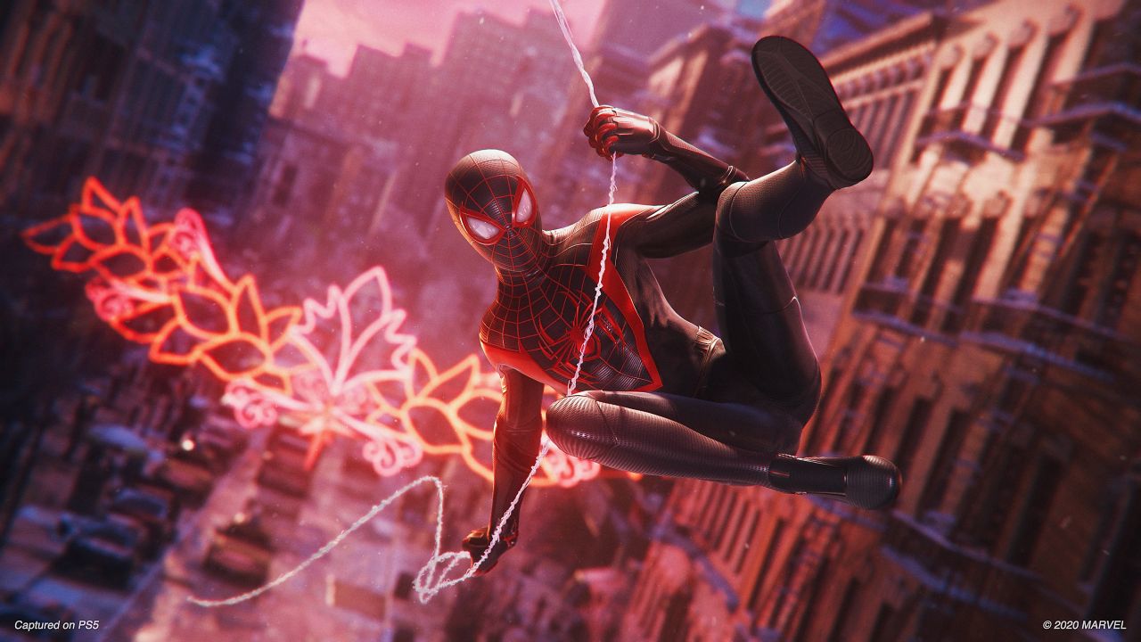 Игра Marvel's Spider-Man: Miles Morales для PS4 (Blu-ray диск) RUS Б/У