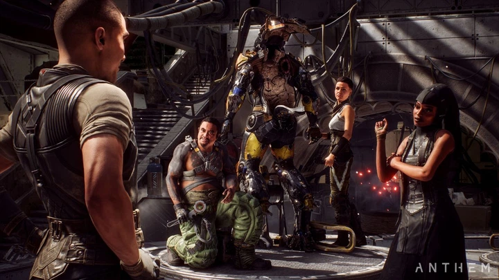 Anthem gameplay
